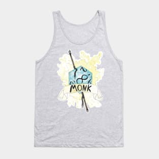 Monk D&D Class T Shirt Tank Top